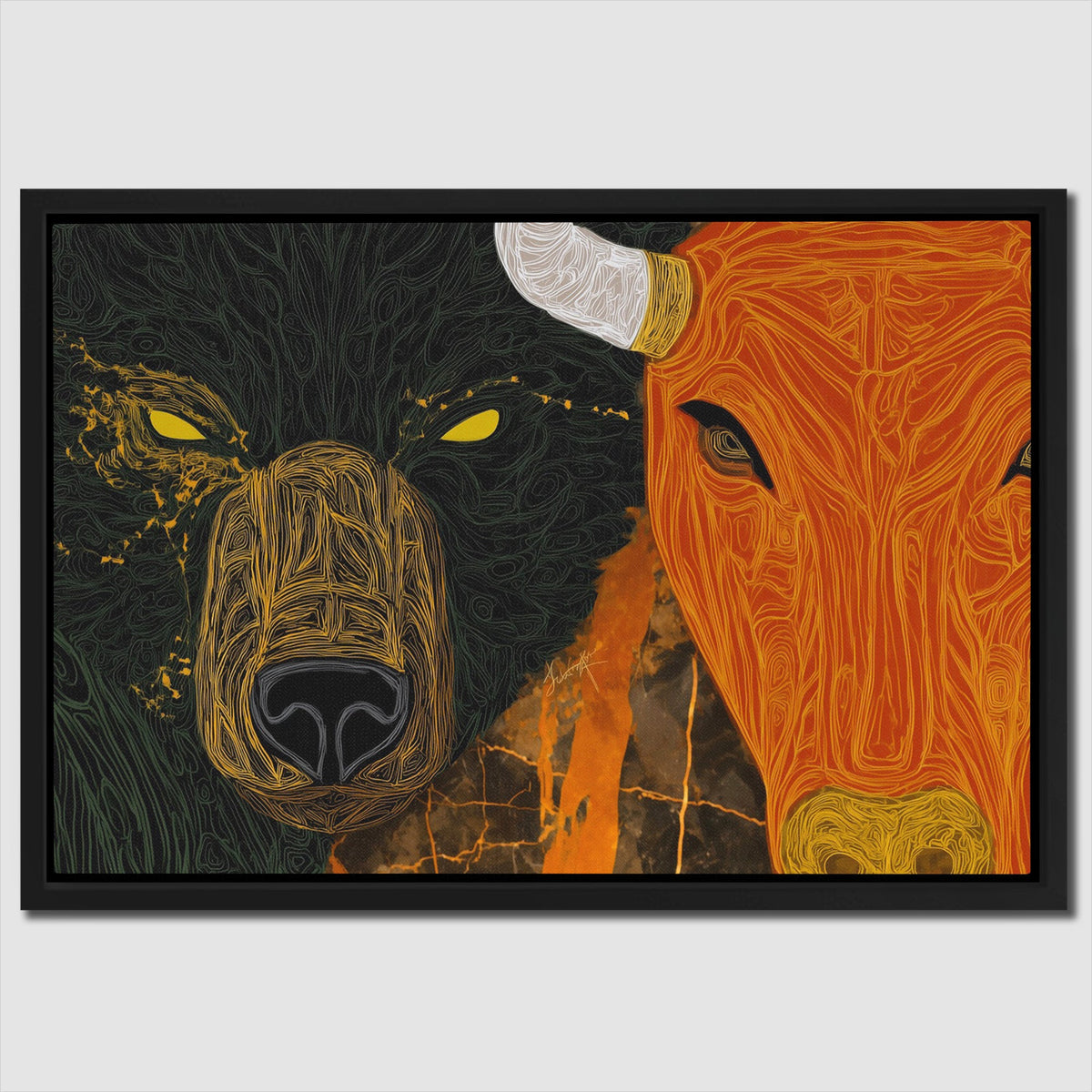 Ember and Iron - Luxury Wall Art