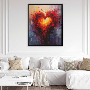 Ember of Love - Luxury Wall Art