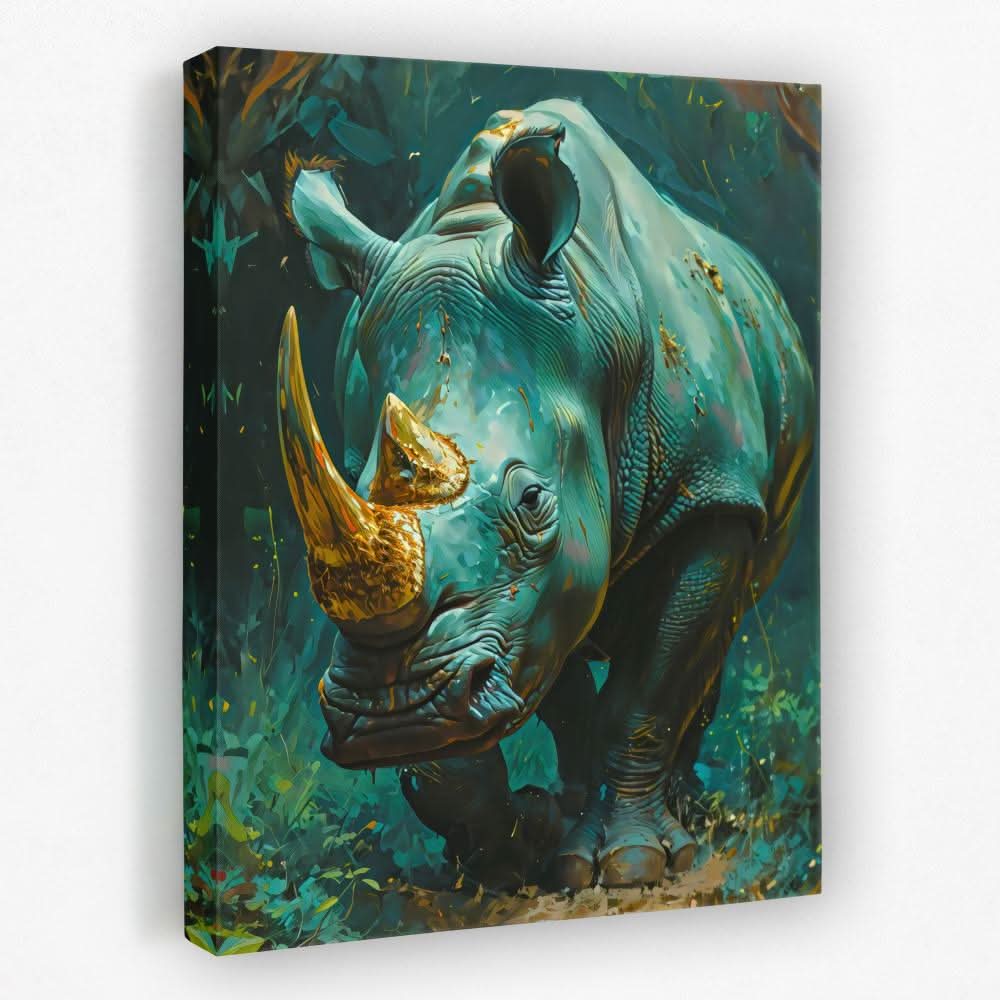 Emerald Behemoth - Africa Canvas Wall Art