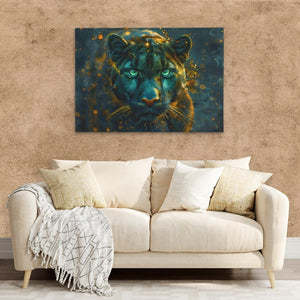 Emerald Gaze - Luxury Wall Art