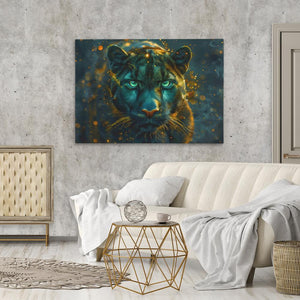 Emerald Gaze - Luxury Wall Art