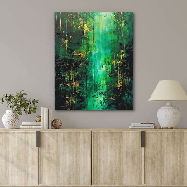 Emerald Mist in a room