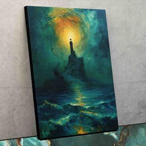 Emerald Night Sky - Luxury Wall Art