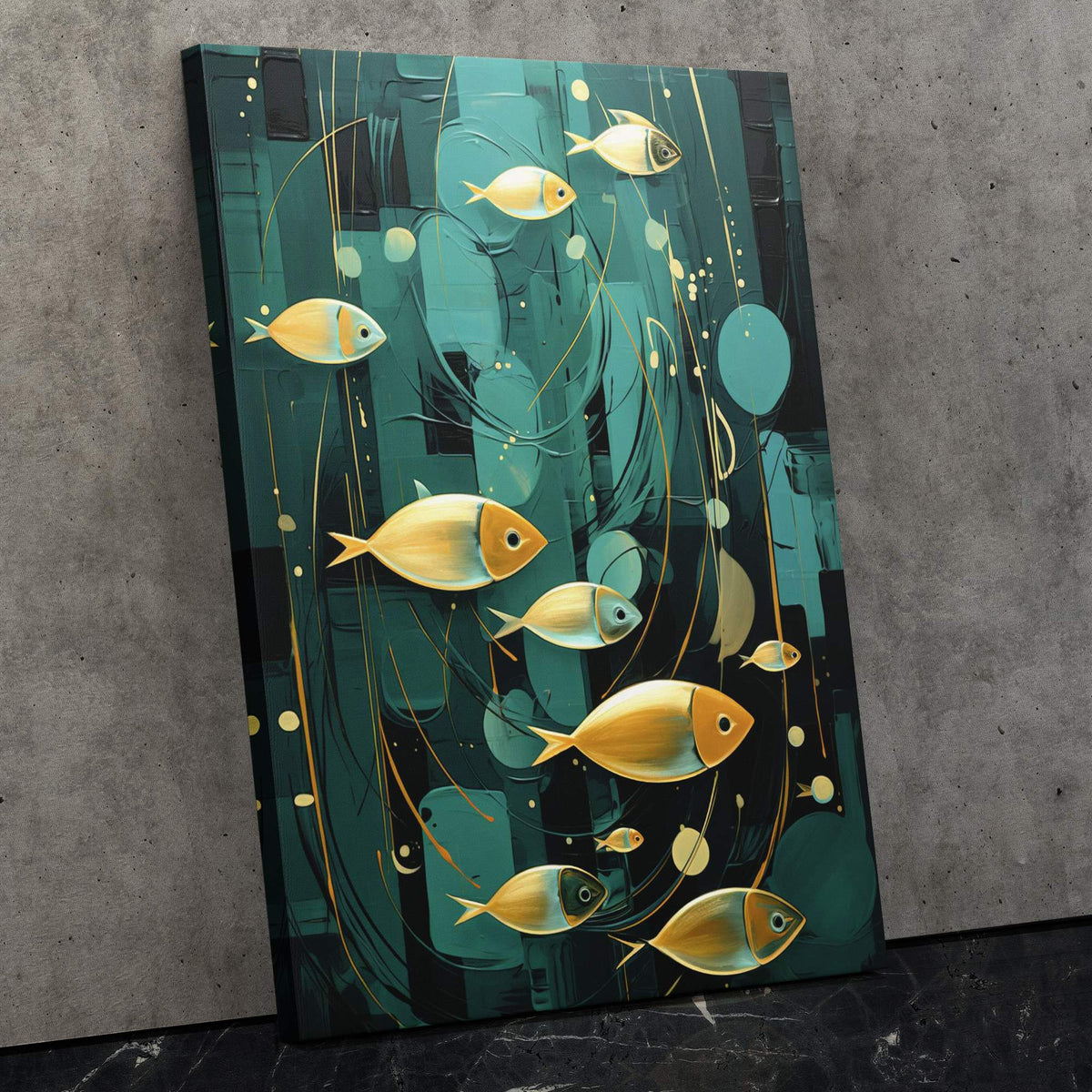 Emerald Oasis - Luxury Wall Art