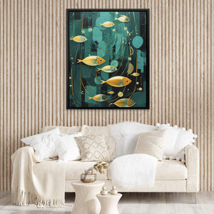 Emerald Oasis - Luxury Wall Art