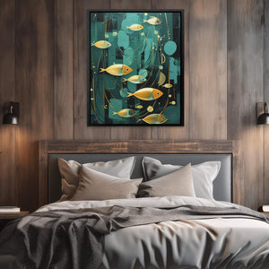 Emerald Oasis - Luxury Wall Art