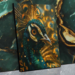 Emerald Peacock - Luxury Wall Art