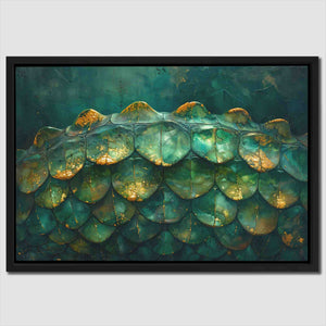 Emerald Spine - Luxury Wall Art