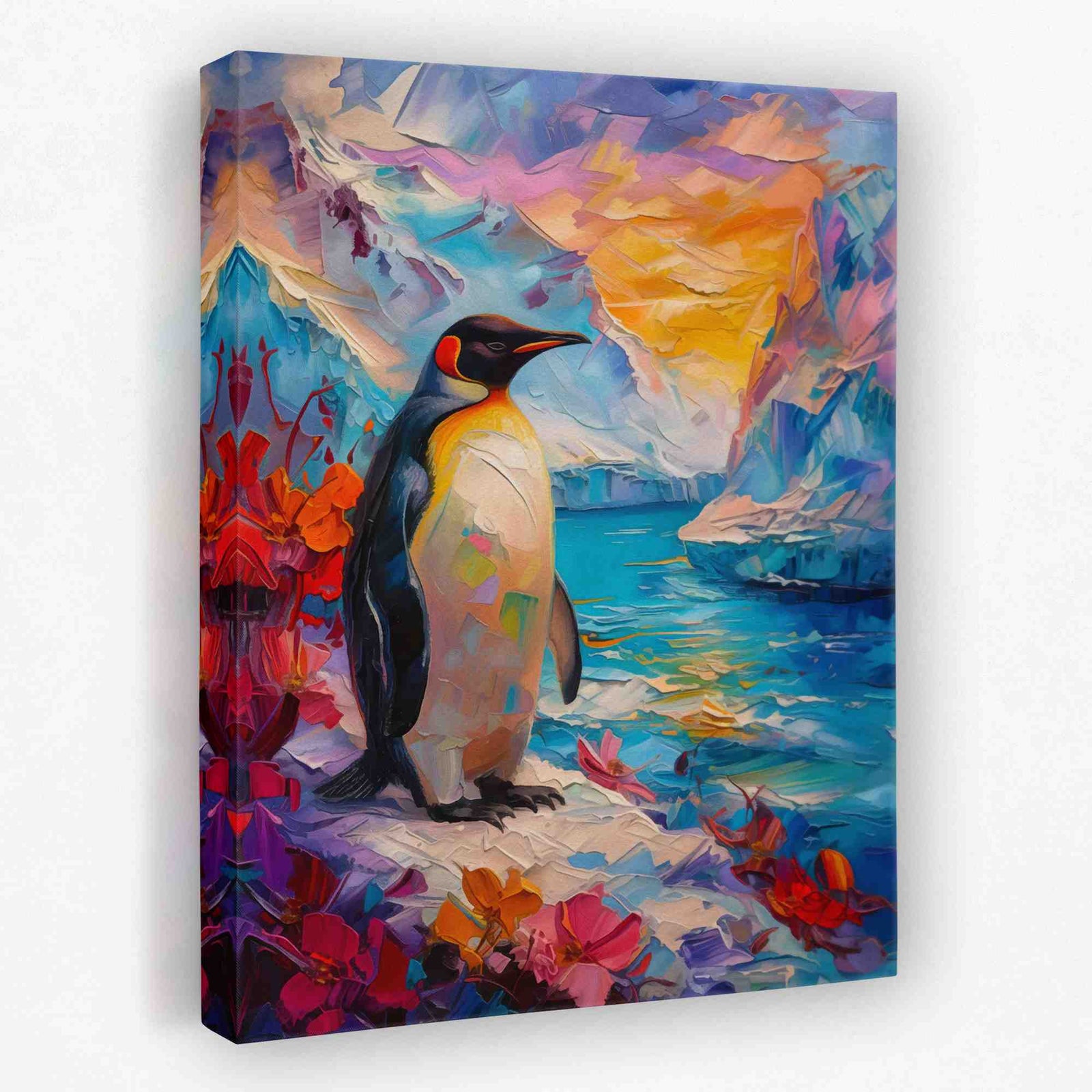 Emperor Penguin - Animals Canvas Wall Art