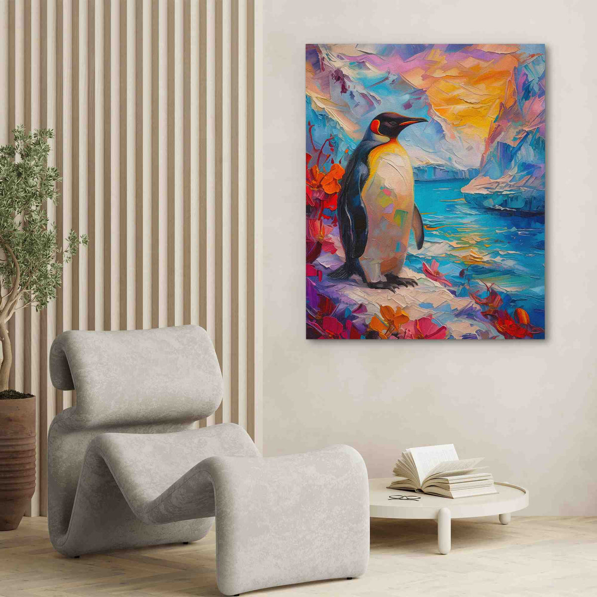 Emperor Penguin - Luxury Wall Art