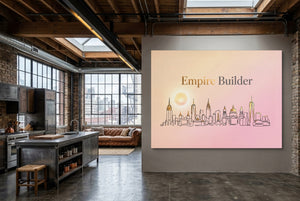 Empire Builder — empire builder kitchen interior with island 1land flush print