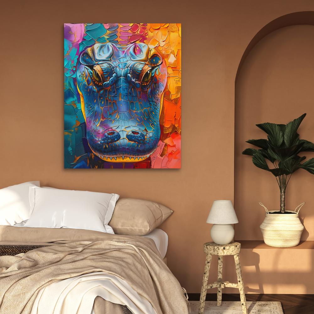 Enchanted Alligator - Luxury Wall Art