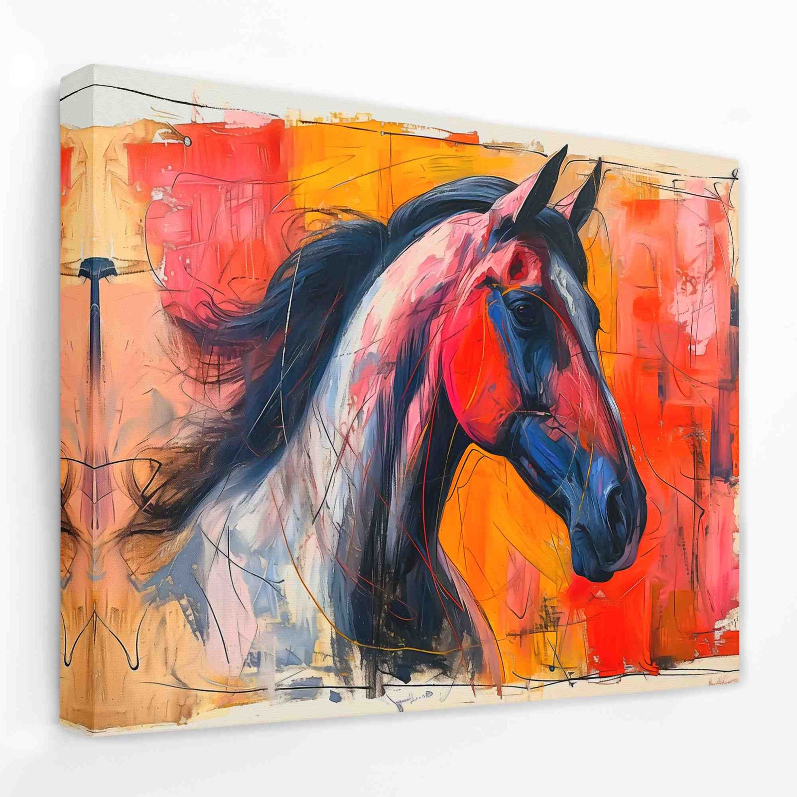 Enchanted Equine - Horizontal Canvas Wall Art