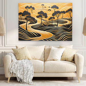 Endless Gold - Luxury Wall Art