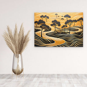 Endless Gold - Luxury Wall Art