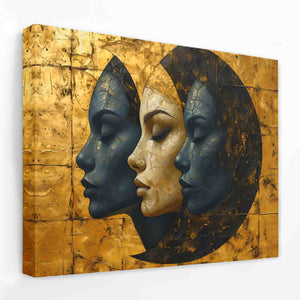 Enigmatic Triplets - Luxury Wall Art