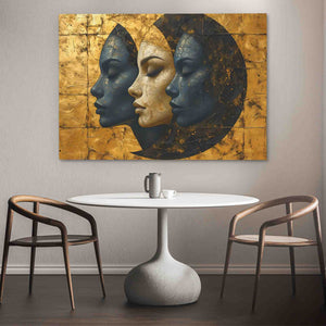 Enigmatic Triplets - Luxury Wall Art