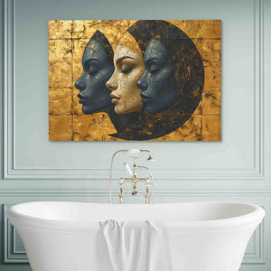 Enigmatic Triplets - Luxury Wall Art