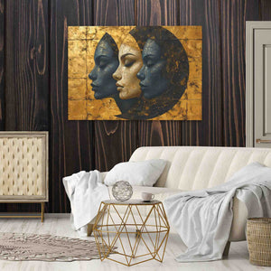 Enigmatic Triplets - Luxury Wall Art