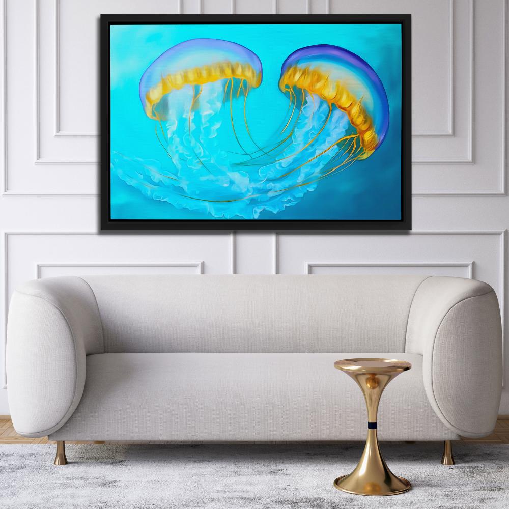 Entangled Jellyfish - Luxury Wall Art