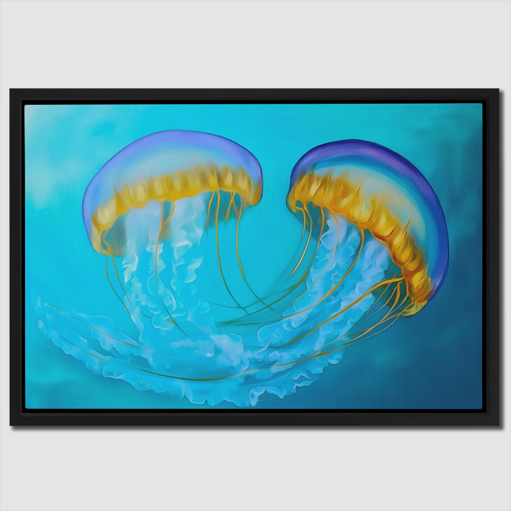 Entangled Jellyfish - Luxury Wall Art