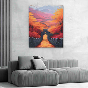 Enter the Great Wall - Luxury Wall Art