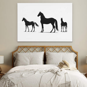 Equestrian Silhouettes - Luxury Wall Art