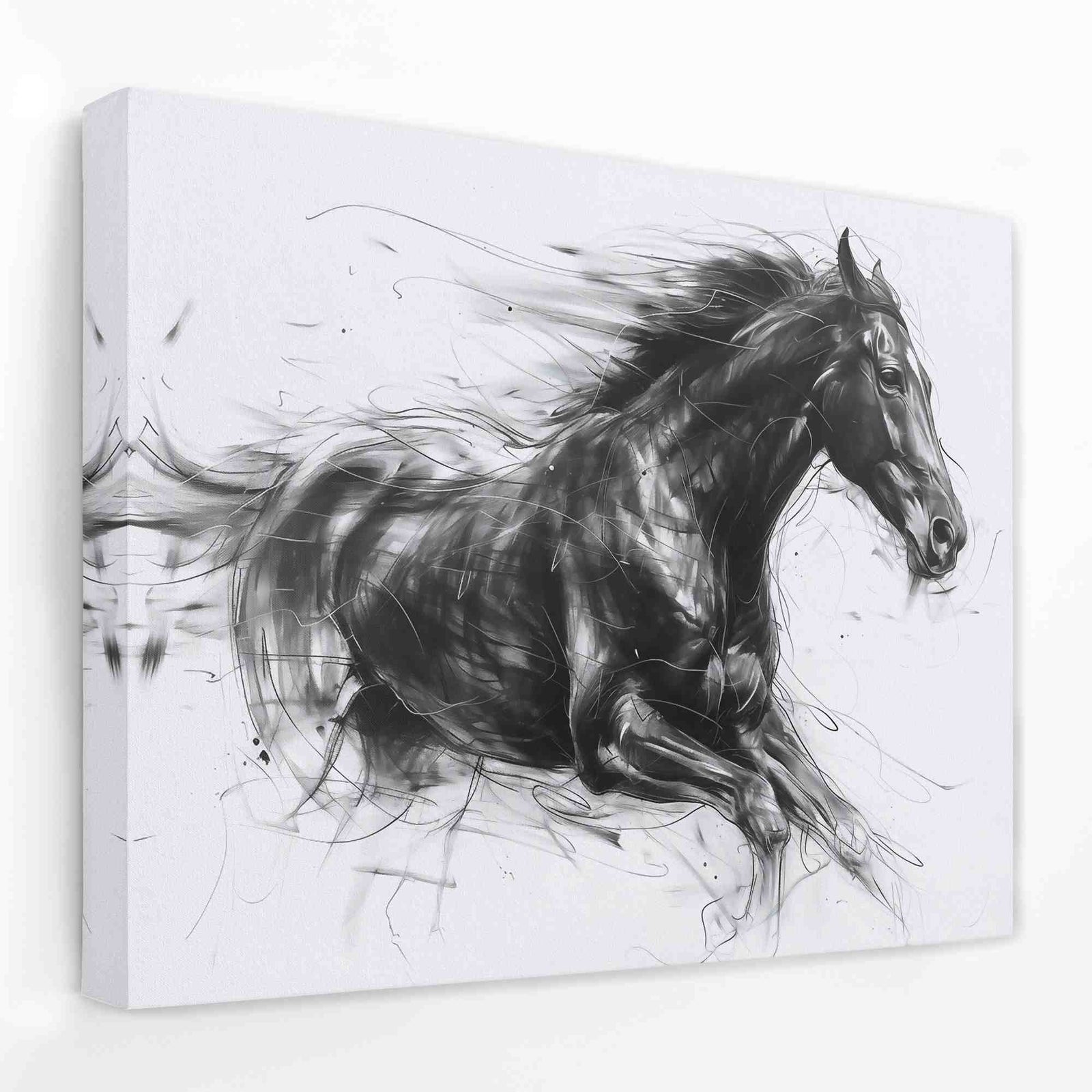Equine Elegance - Animals Canvas Wall Art
