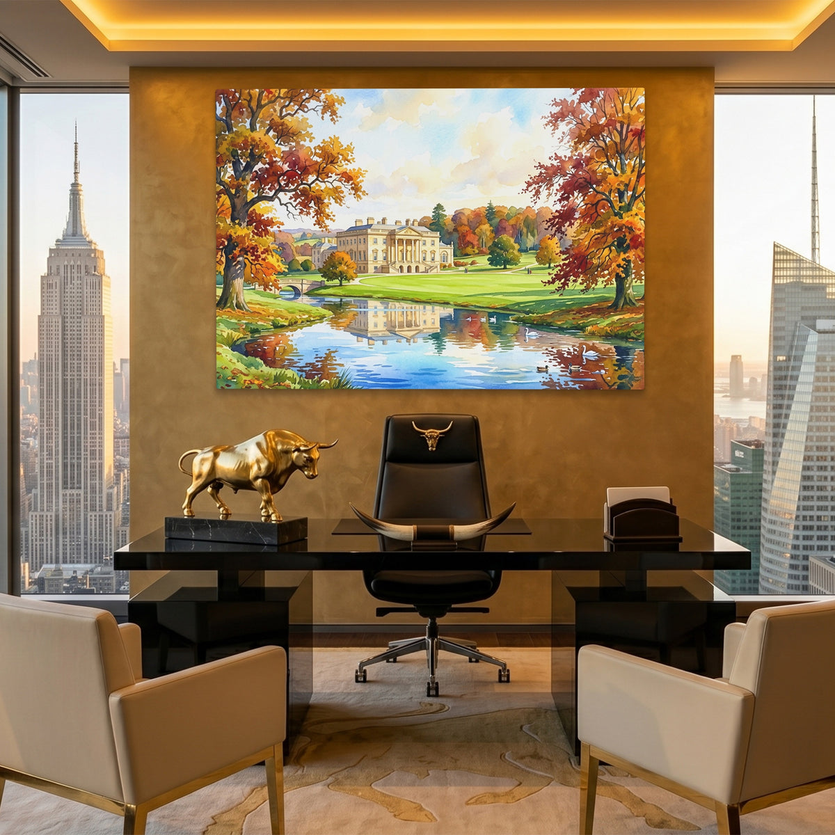 Estate Golden Landscape — Estate Golden Landscape Pent Bull Land 155