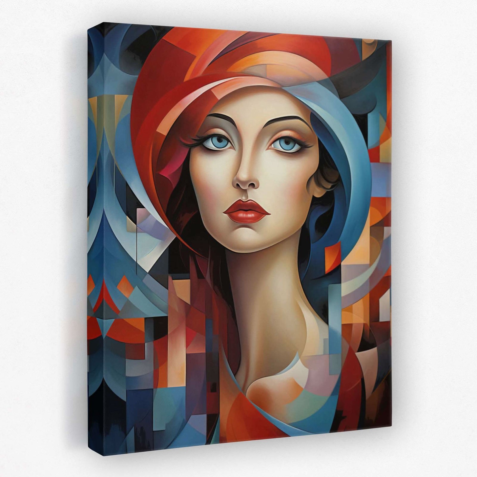 Eternal Dream - Cubism Canvas Wall Art