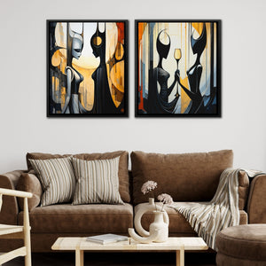 Eternal Queen's (2) Set - Luxury Wall Art