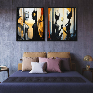 Eternal Queen's (2) Set - Luxury Wall Art