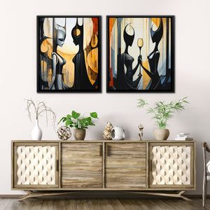 Eternal Queen's (2) Set - Luxury Wall Art