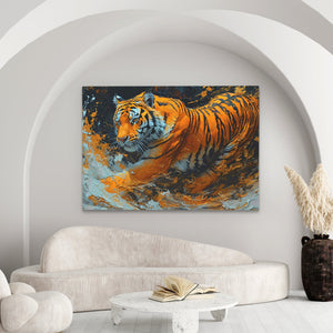 Eternal Tiger - Luxury Wall Art