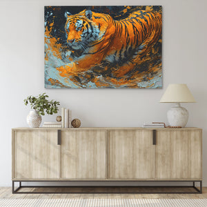 Eternal Tiger - Luxury Wall Art