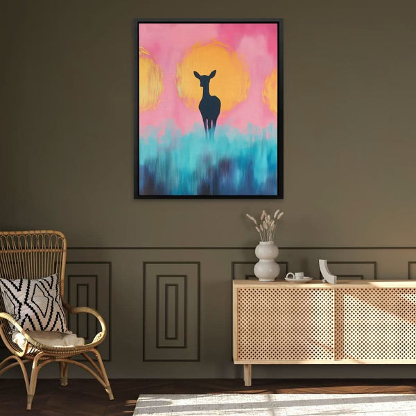 Ethereal Doe in a room