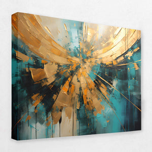 Ethereal Gold - Luxury Wall Art