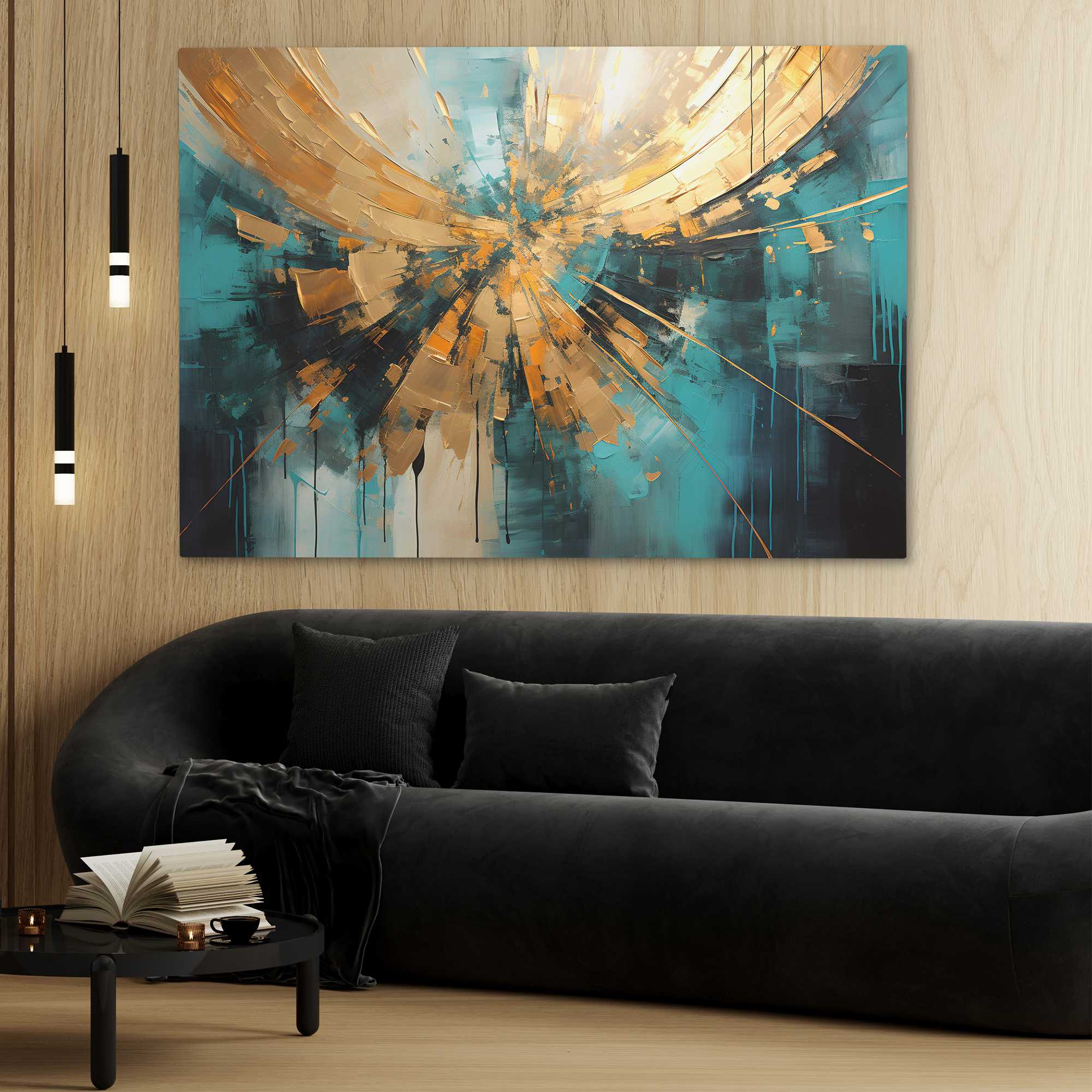 Ethereal Gold - Luxury Wall Art