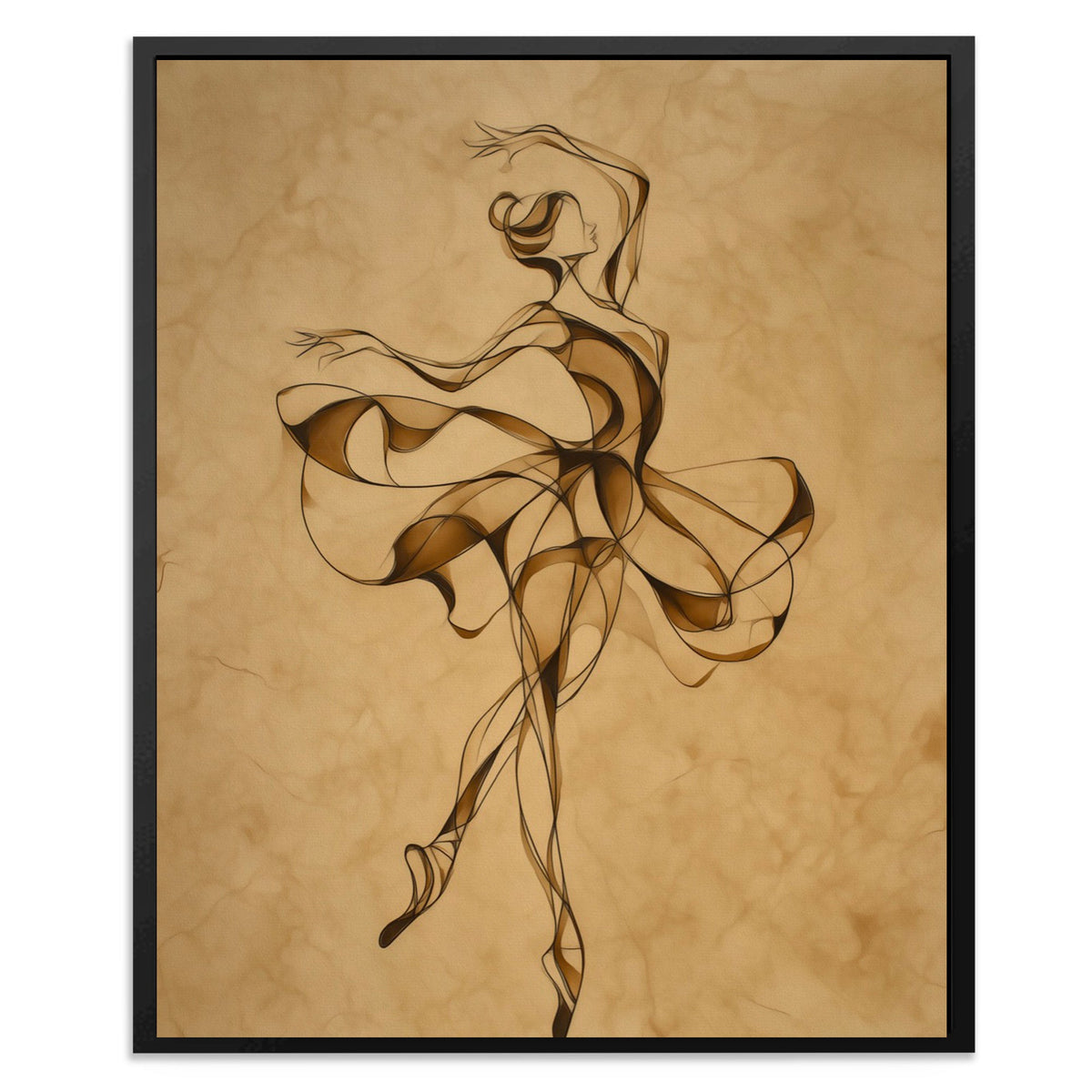 Ethereal Pirouette - Luxury Wall Art
