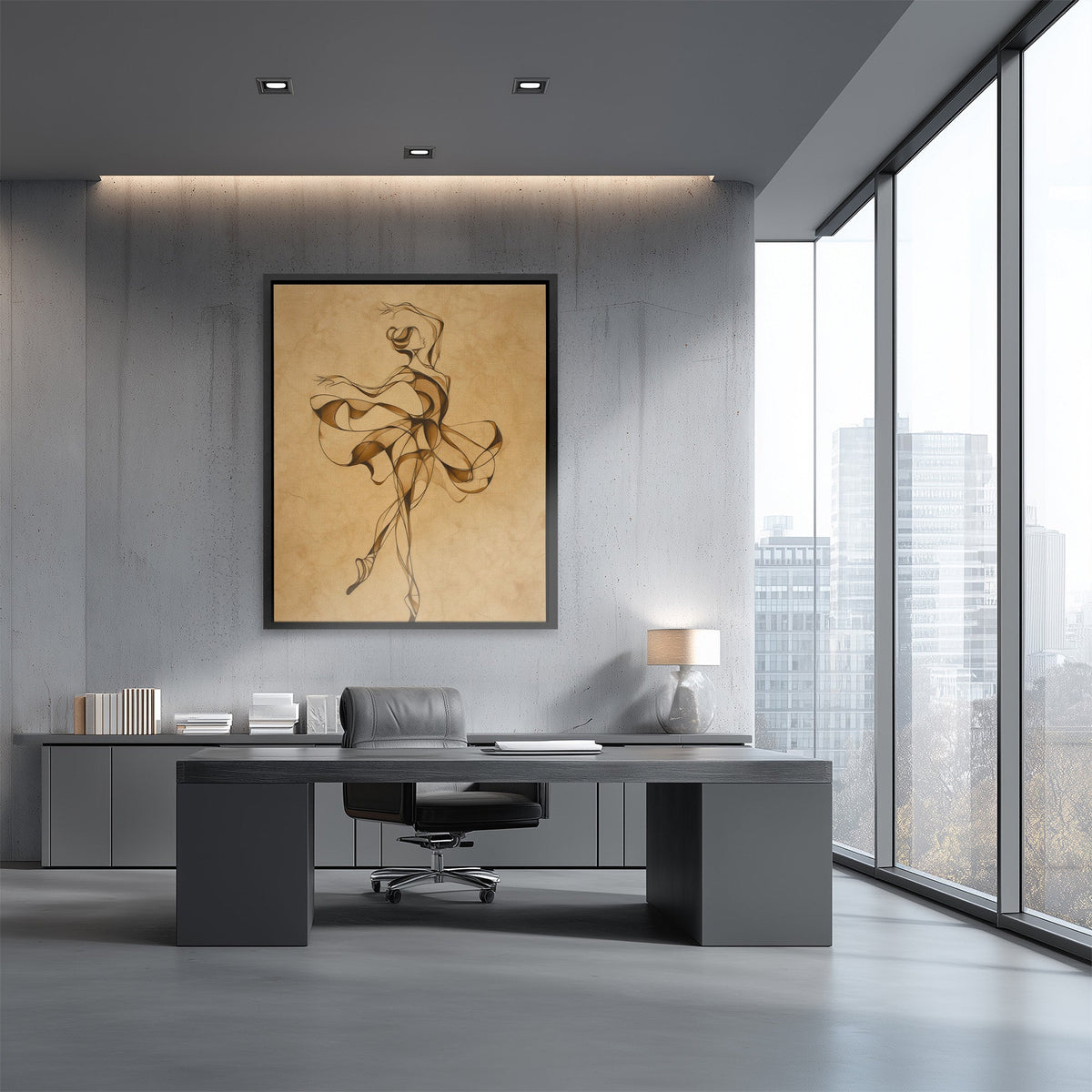 Ethereal Pirouette - Luxury Wall Art