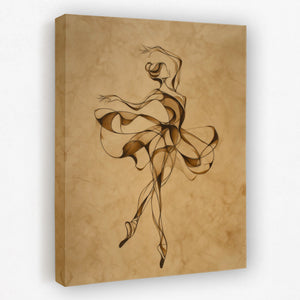 Ethereal Pirouette - Luxury Wall Art
