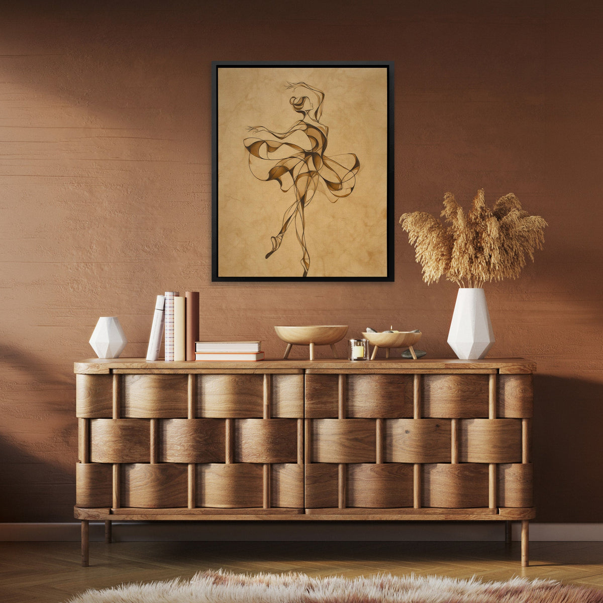 Ethereal Pirouette - Luxury Wall Art