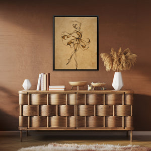 Ethereal Pirouette - Luxury Wall Art