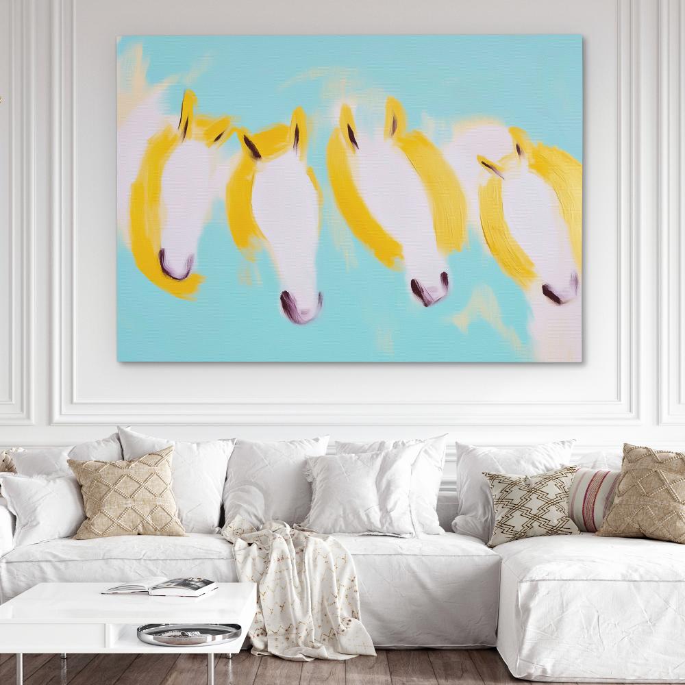 Ethereal Stampede - Luxury Wall Art