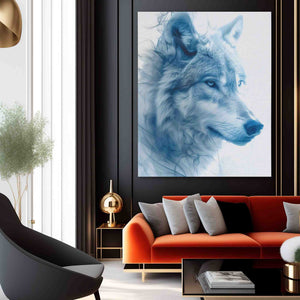 Ethereal Wolf - Luxury Wall Art