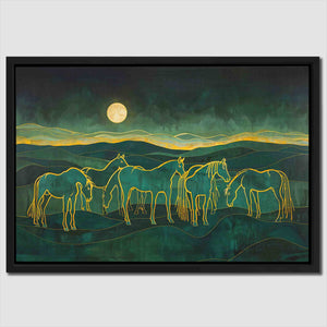 Evening Meadow - Luxury Wall Art