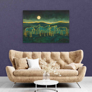 Evening Meadow - Luxury Wall Art