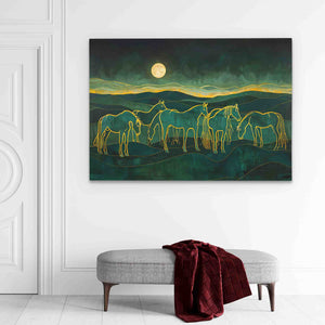 Evening Meadow - Luxury Wall Art