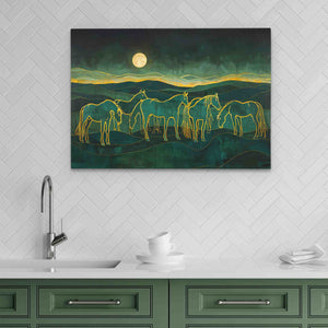 Evening Meadow - Luxury Wall Art