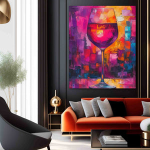 Evening Wine - Luxury Wall Art